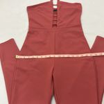 Love Chesley Elegant Dark Coral Pants Jumpsuit womans size medium Photo 5