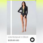 Free People NEW Watskin x Lola Hooded Bodysuit/ Swimsuit in Black Photo 4