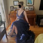 Jovani  38373 Mermaid Formal Long Prom Sequin Dress Photo 4