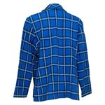 Susan Graver  Vibrant Blue‎ Checkered Top Photo 5