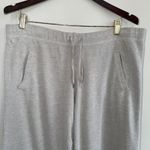 Victoria's Secret Y2K Victoria’s Secret Angel Wing Sweatpants Sz L Gray Wide Leg Pockets Drawstrin Photo 2