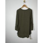 Faithfull the Brand Neroli Mini Dress Size 2 Stephano Print Olive Green Photo 8