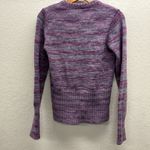 Columbia Purple Wool Blend Crewneck Sweater Small Photo 5