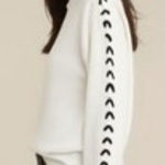 Tahari  Sweater Women's Small‎ Cream Viscose Pullover Stretch NWT Photo 0