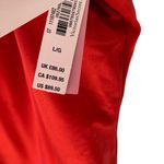 Victoria's Secret Victoria’s Secret Shine Red High Cut Sides One Piece Swimsuit NWTs size large Photo 5