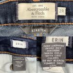 Abercrombie & Fitch  Blue Dark Wash Custom Hem Shorts 2 Photo 4
