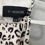 11 Honoré 11 Honoré Women's Plus Size 24 Leopard Print Halter Blouse Casual Photo 5