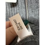 EXPRESS Vintage 2000's Y2K Long Sleeve Sweater Slim Fit Gray Ribbed Full Zip NWT Size XS Photo 7