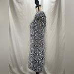 Boden Leaf Print Cap Sleeve Full Zip Fitted Bodice Mini Dress Size undefined Photo 2