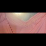 Free People  Beach Bel Air Midi Dress Size Medium Pink Ribbed Puff Sleeve Photo 8