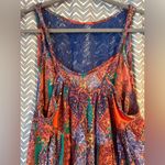 Free People Intimately | Count Me in Trapeze Tank Top, Blue Size L Photo 7