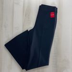 Spanx nwt  the perfect double slit pant classic black work career stretch sexy L Photo 2