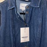 Reformation **NWT** Arella Denim Mini Dress from  Photo 9