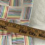 Target Vintage  Pride Rainbow Lines Gender Inclusive Linen Dress Size XS Photo 8