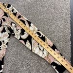 Chico's  Womens M Print Scroll V Neck Long Sleeve Sweater Career Photo 3