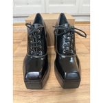 Gianni Bini GB City Girl Oxford Platform Patent Lace Up Pumps Black Size 10 NWOB Photo 3