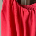 Tyche NWT  Strapless Coral Blouse. Large. Photo 1