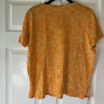 Michael Kors  AUTHENTIC! LOVE PEACE MK T-SHIRT WITH BUTTON SHOULDER WOMENS SZ L Photo 1