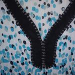 AVENUE 22/24 Blue Hombre Dots Tunic Top Plus Photo 1