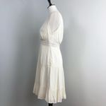 Sandro Paris Ivory Boho Rush Mini Dress Size 8 Photo 6