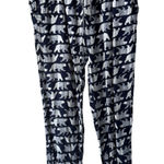 Aerie  Lounge Pants White Polar Bear‎ Print Elastic Waist Casual Joggers Large Photo 0