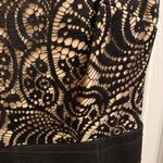Sequin Hearts Black Bodycon Lace Dress Photo 2