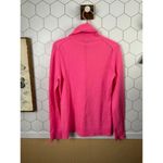 AQUA  Neon Pink 100% Cashmere Turtleneck Sweater - Size - Medium Photo 1