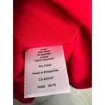 Talbots NWT Italian flannel red holiday sleeveless bateau neckline dress 16 p Photo 11