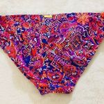 Ralph Lauren  Women's Bikini Bottom Paisley Sz 4 Purple Orange $46 Photo 5