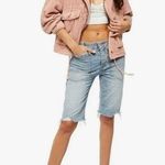 Free People Jeans High Hopes Rebel Rouser Cutoff Denim Shorts Size 24 New w/Tag Photo 0