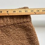 SKIMS ‎ Cozy Knit Boucle Shorts Sz S/M Camel Brown Soft Stretch Loungewear Photo 3