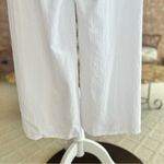 Giocam Coverup Pants Split Leg White Gauze High Waist OS Pool Beach Chic NWOT Size undefined Photo 7