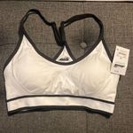 Avia  Women’s Low Support Seamless Pullover Cami Sport Bra Black/White Medium NWT Photo 0
