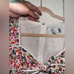 NWT  Dresses Adelyn Rae Karina Tie Front Minidress In Pink Floral Photo 11