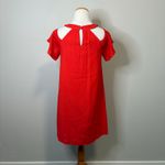 Anthropologie  THML Orange Ruffle Sleeve Cutout Dress - XS‎ Photo 1