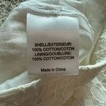 Tory Burch white eyelet lace mini skirt size 2 Photo 5