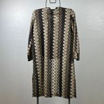 G by Giuliana Black Label Crochet Lace Knit Topper Size S Brown Photo 3