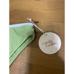 Camila Coelho NWT Talita High Waist Bottom Celery Green & White  $78 XS Revolve Photo 4