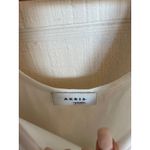 Akris Punto Ivory Keyhole Cutout Tee T-Shirt Top Size 6 MINIMALIST LUXURY CASUAL Photo 4