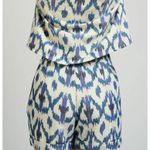 Patriotic Ikat Geometric Mata Traders Serena Short Blue Photo 8