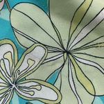 Apostrophe Blue green floral groovy skirt Y2K bohemian hippie boho chic 2000s Photo 4