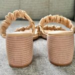 VICI  Ruched Block Heels Photo 5