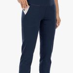 Ladies Navy Blue Jogger Pants M Size M Photo 2