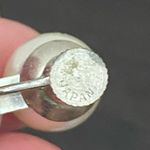 Vintage Japan Ivory White Double Faux Pearl Screw Back Non Photo 11