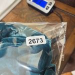 Moon Blazer Womens S Turquoise 100% Silk Velvet Tie Front Formal Blazer Green Photo 9