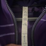 Lululemon ATHLETICA DEFINE full Zip -purple- Jacket Size 2 Photo 1