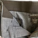 Lane Bryant Women Pants 14 Blue Chambray Ankle Stretch Minimalist Coastal Beachy Photo 5