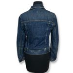 J.Crew EUC Denim Jacket Indigo Blue Jean Jacket Classic Fitted Women's S Photo 1