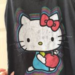 Sanrio Y2K  Hello Kitty Apple Black Tank Top Photo 1