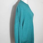 Zesica Turquoise Blue Sweater with Full Sleeves and Mock Neckline NWT Size Large Photo 4